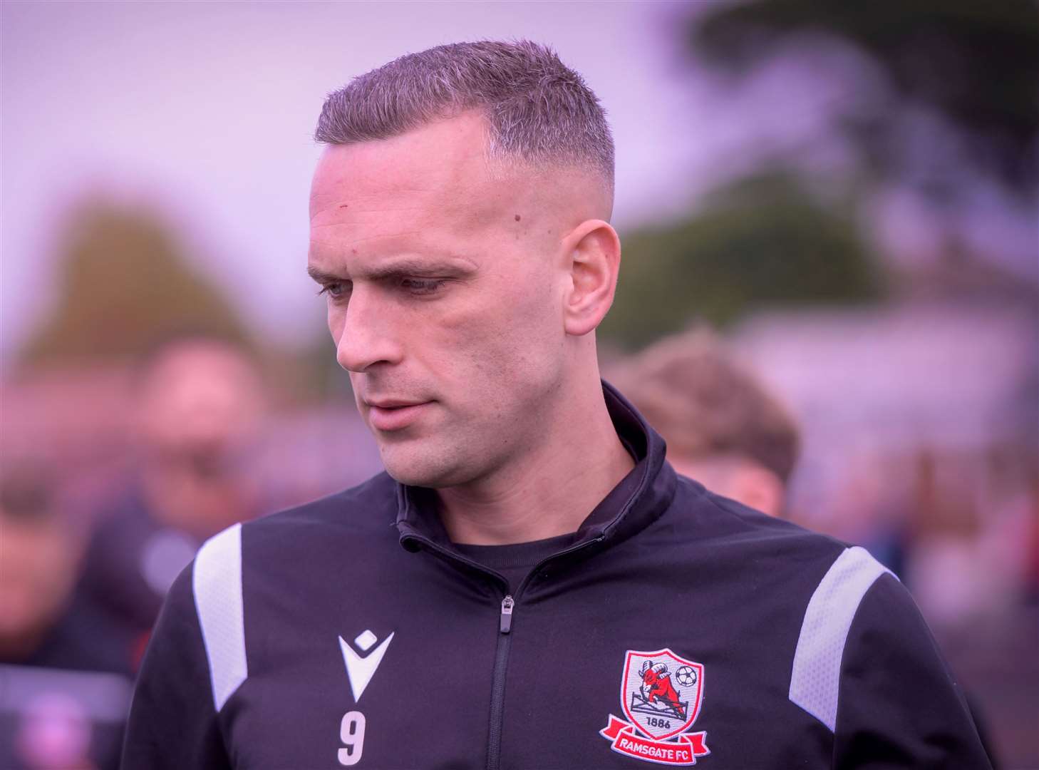 Ramsgate striker Joe Taylor. Picture: Stuart Watson