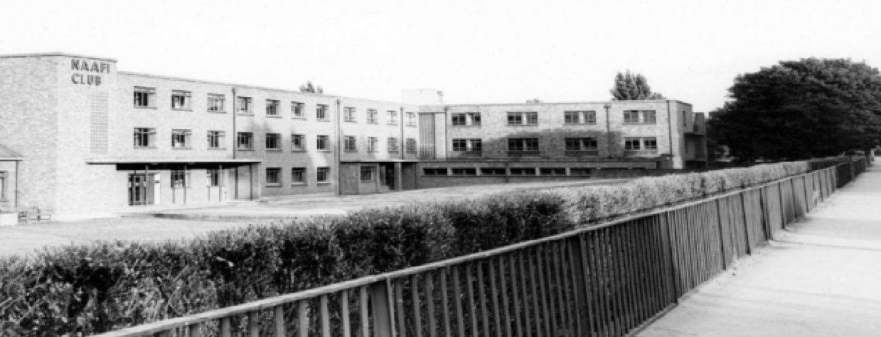 The site used to be a former NAAFI club. Picture: Medway Council/Hay Architects