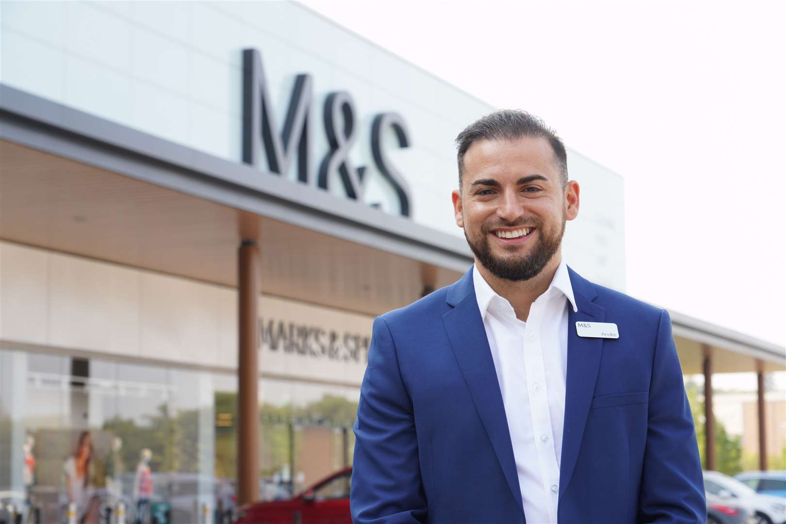 M&S Eclipse Park store manager Andre Brincat