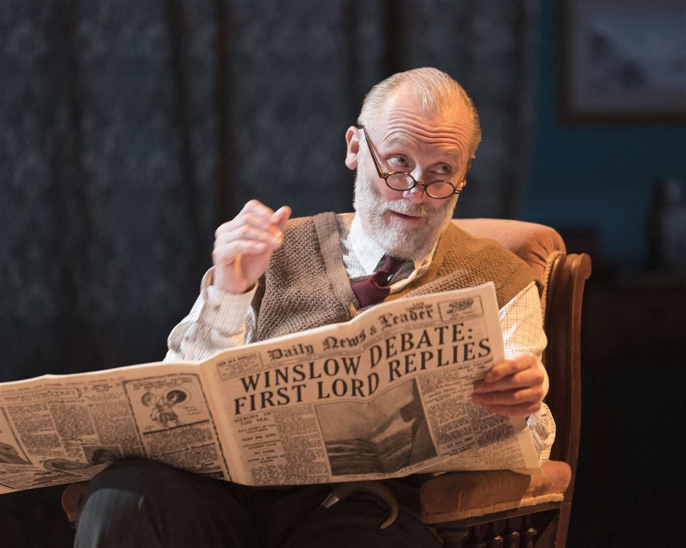 Aden Gillett stars in The Winslow Boy Picture: Alastair Muir