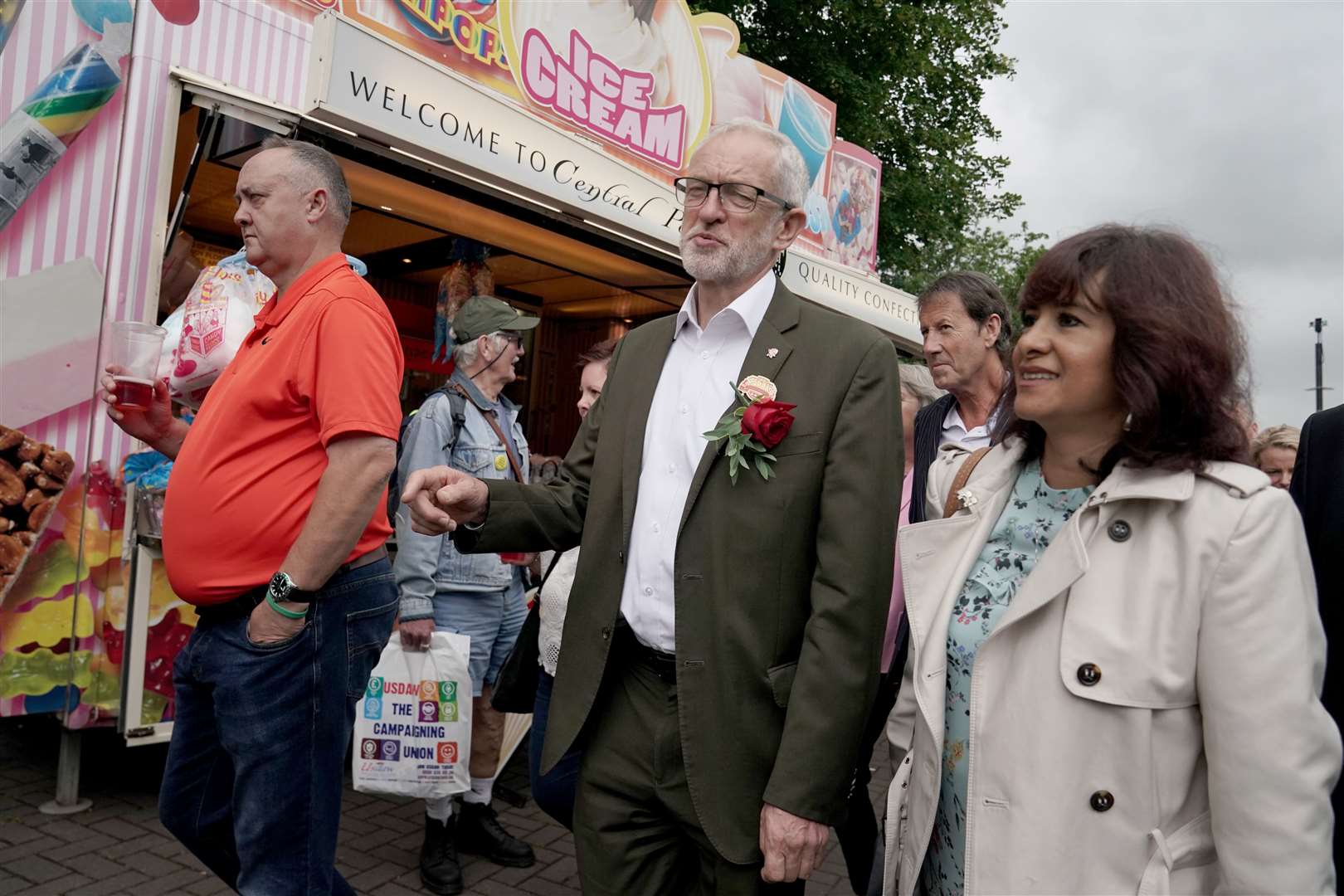 Former Labour leader Jeremy Corbyn regularly spoke at the Gala (Owen Humphreys/PA)