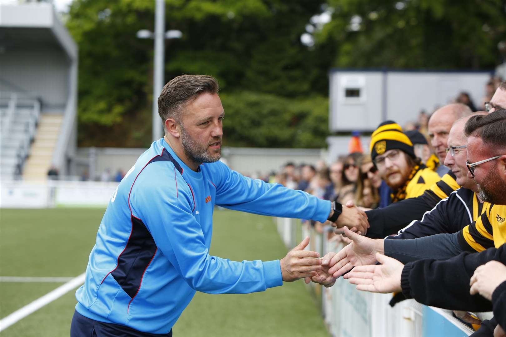 Maidstone boss Jay Saunders Picture: Andy Jones