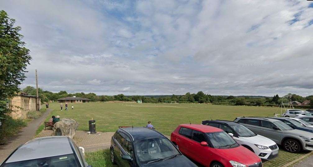 West Malling cricket field. Image: Google