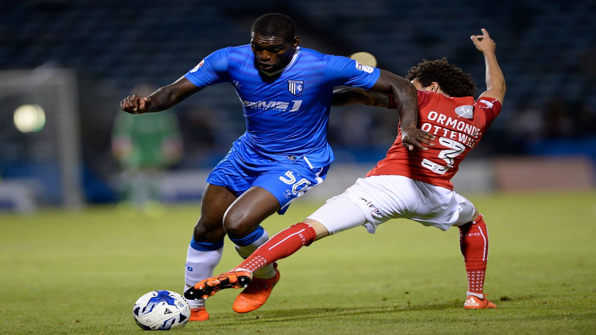 Gillingham's Jay Emmanuel-Thomas Picture: Ady Kerry