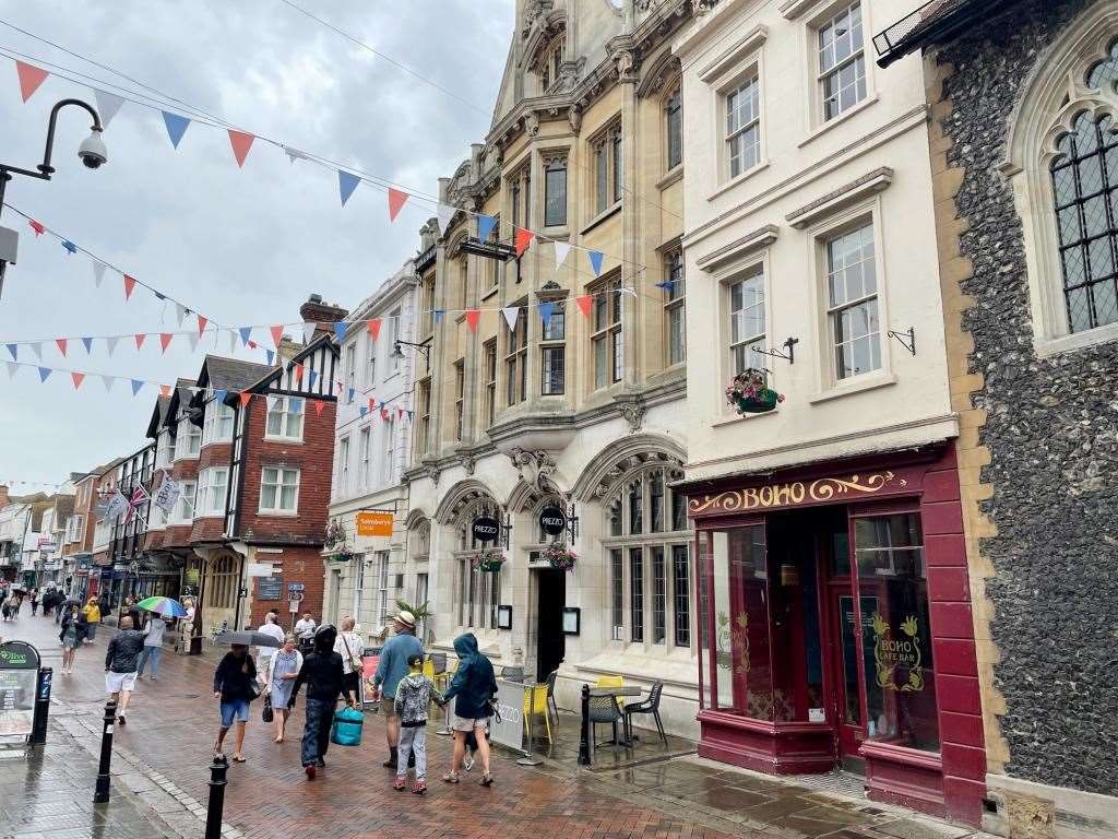 The old Boho Cafe Bar in Canterbury High Street. Picture: Clive Emson