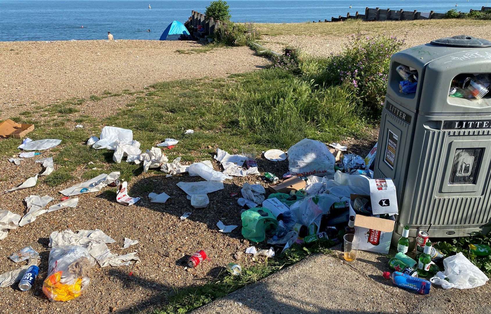 Whitstable has been prone to some of the worst scenes. Picture: Twitter/@candy43759291