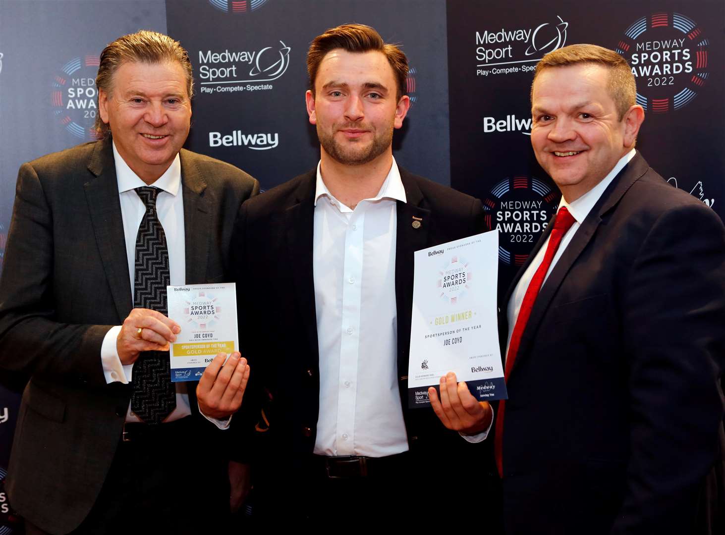 Joe Coyd won Sportsperson of the Year at the 2022 Medway Sports Awards. Nominations for this year’s awards are now open. Picture: Nick Johnson / Medway Council