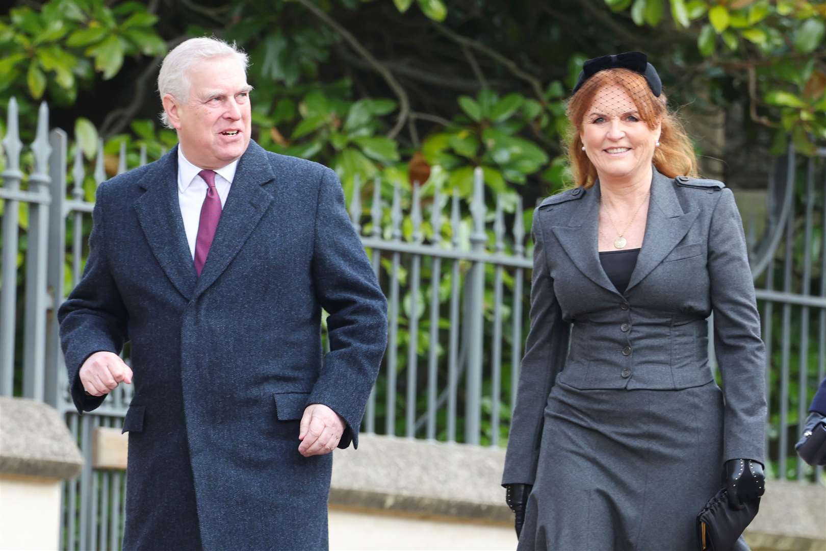 The Duke of York with his ex-wife Sarah, Duchess of York (Chris Jackson/PA)