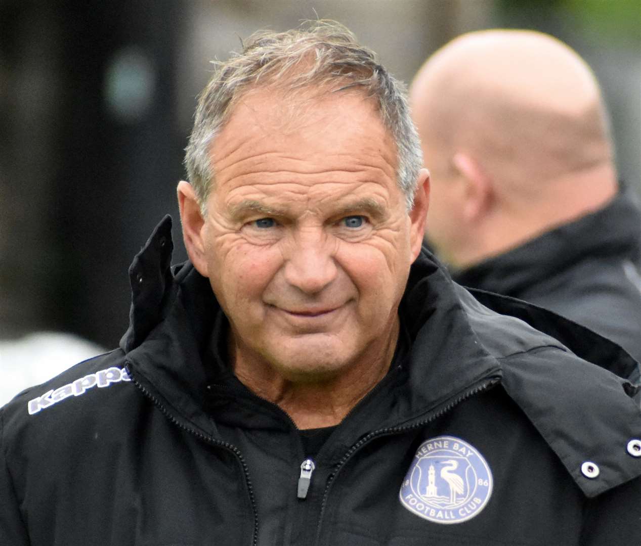 Striker Michael Salako loved working with manager Steve Lovell, a former Wales international forward himself, at Herne Bay. Picture: Randolph File