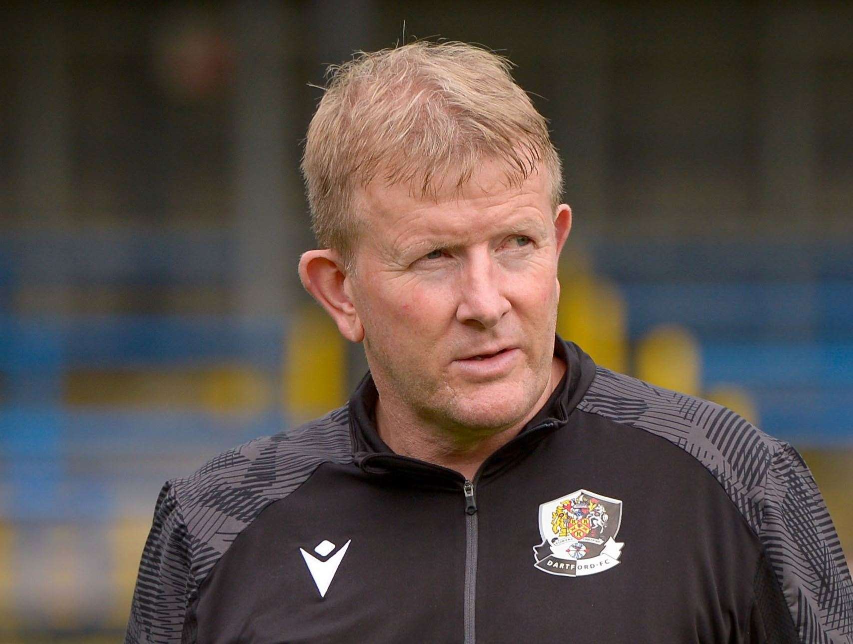 Dartford manager Ady Pennock. Picture: Stuart Watson