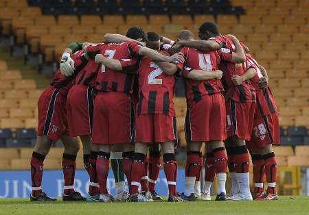 Gillingham players