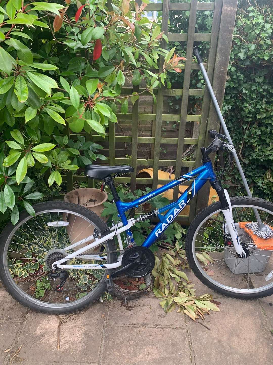 Tarang's bike was taken from outside Trokes News in Singlewell Road