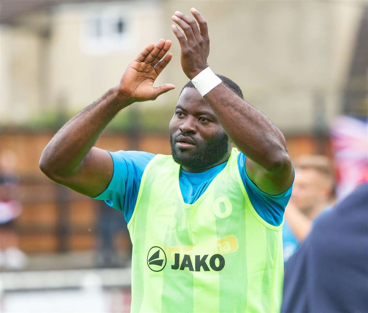 George Elokobi has called for the authorities to clamp down on racism Picture: Helen Cooper