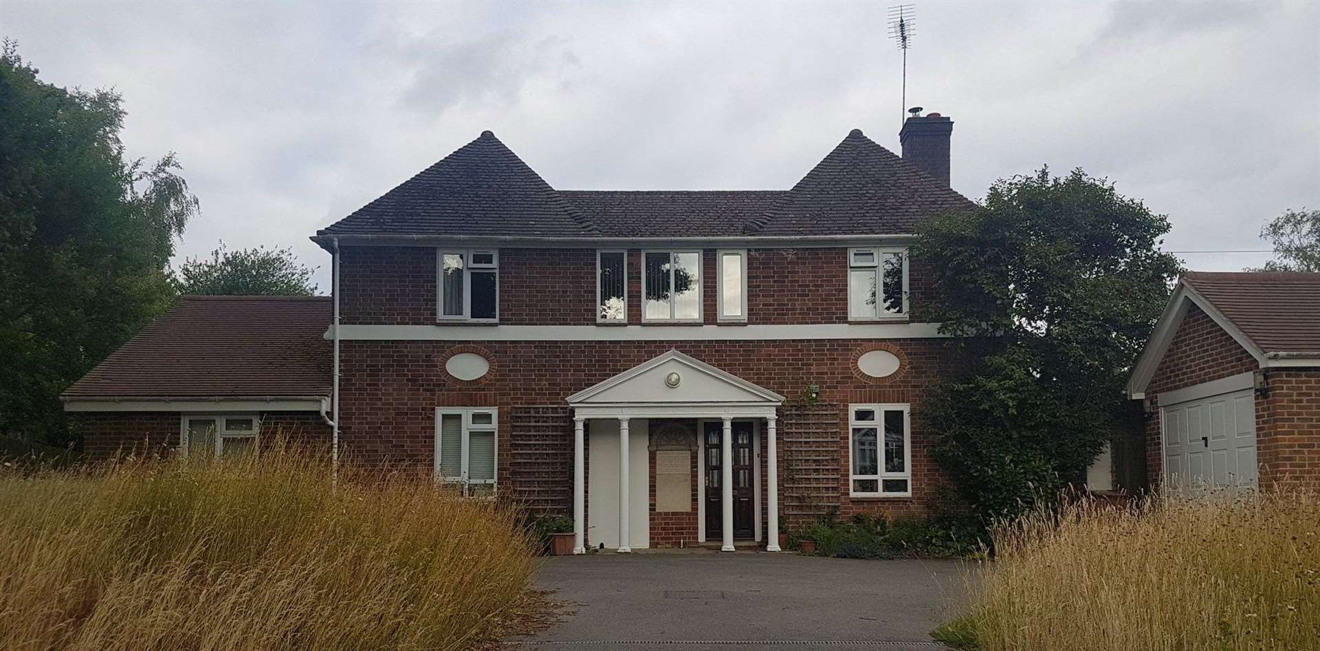 Land in the vicarage garden is earmarked for sale. Picture: Lee Hatcher