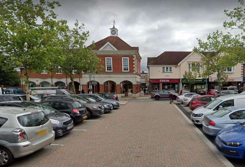 Concerns were raised over the upkeep of Bligh's Meadow car park in Sevenoaks. Photo: Google