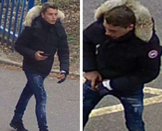CCTV released following an alleged bike theft at a school in Maidstone. Picture: Kent Police
