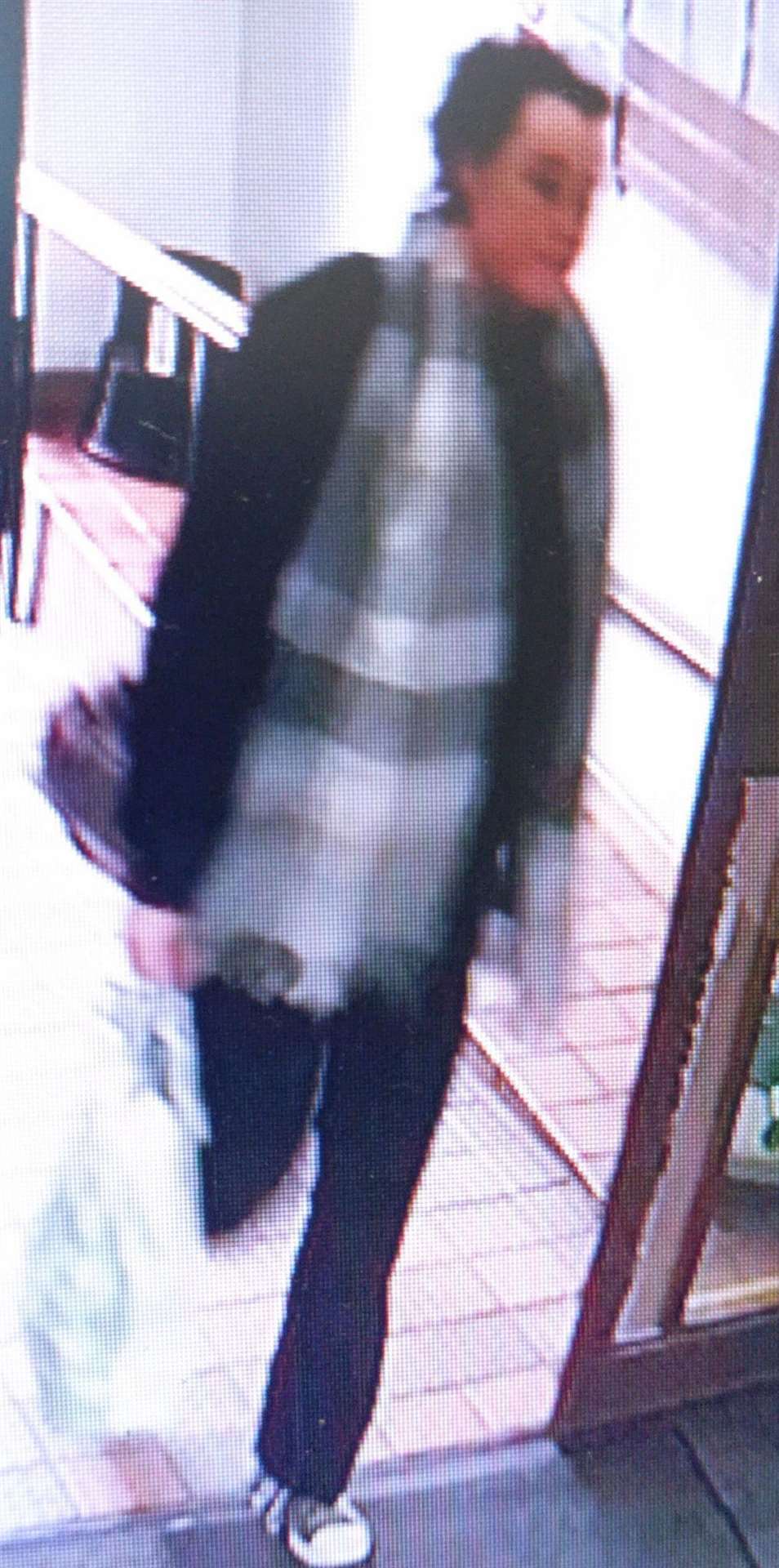 CCTV footage of missing woman Rebecca Smallcalder. Picture: Kent Police