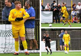 Tyler saves the day for Sheppey after goalkeeping drama