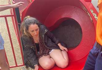 Mum and daughter injured in teacup ride horror