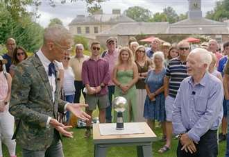 Antiques Roadshow Take That trophy is worth more... because it is damaged