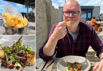 Scallops were great - but chips in this tiny tub could be priciest in Kent