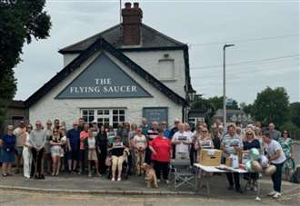 ‘Let’s get the saucer flying again’: Move to protect historic pub from the bulldozers