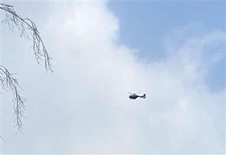 Police chopper in search for 'illegal off-road drivers'