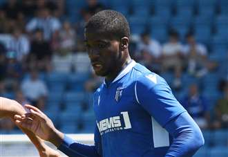 Gillingham striker misses match after falling down his stairs