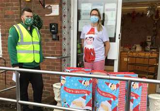 Gifts donated to care home residents