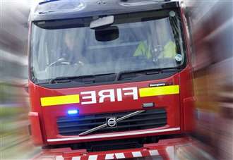 Fire crews tackle tumble dryer fire