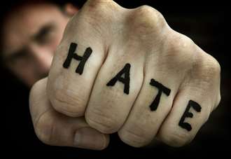 Hate crime on the rise in Kent