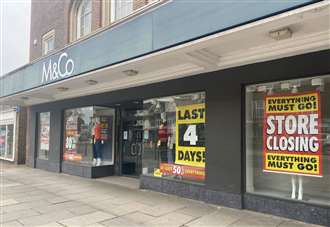 Staff thank customers as M&Co stores close