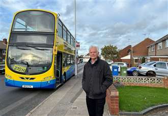 Row over school buses waiting outside homes