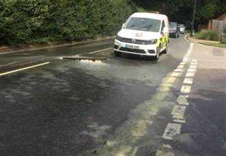 Travel problems as three water mains burst