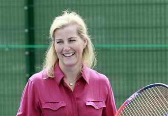 Anyone for tennis? Royal opens sports centre
