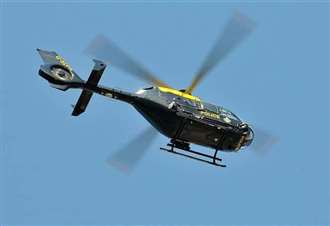 Police helicopter on look out for 'woman acting erratically'
