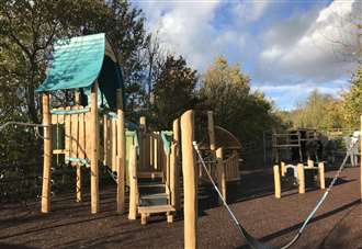 New play area unveiled in Darenth Country Park, Dartford as part of £1.5million regeneration scheme