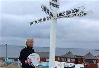 No short cuts for stylist in epic 874-mile walk