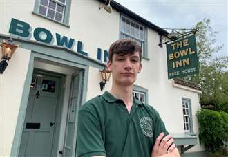 Politics student, 18, quits uni to run village pub