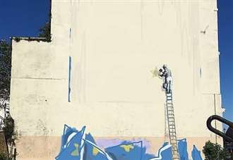 Banksy gazumped over Brexit mural