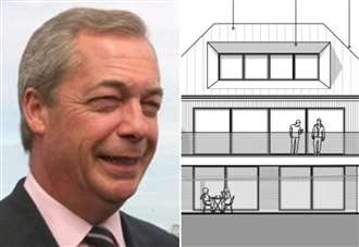Farage bids to replace derelict house with swanky new-build on Kent coast