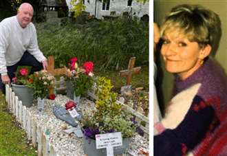 Widower’s battle with church over ‘wrong coloured’ headstone