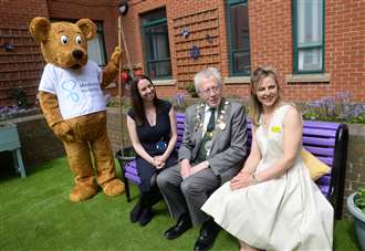 Take a look at hospital's first dementia garden