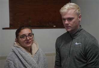'It's -3C in our flat': Couple left with broken window for four months