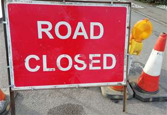 Lane to close for roadworks