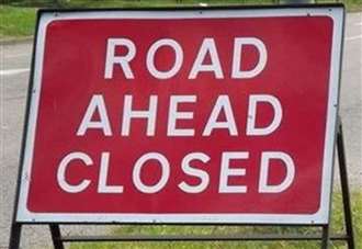 Main roads in town shut for six weeks