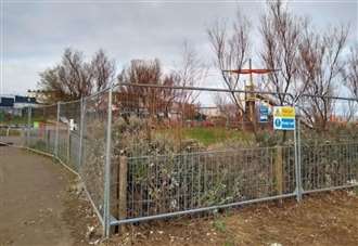 Popular playground closed over health and safety fears