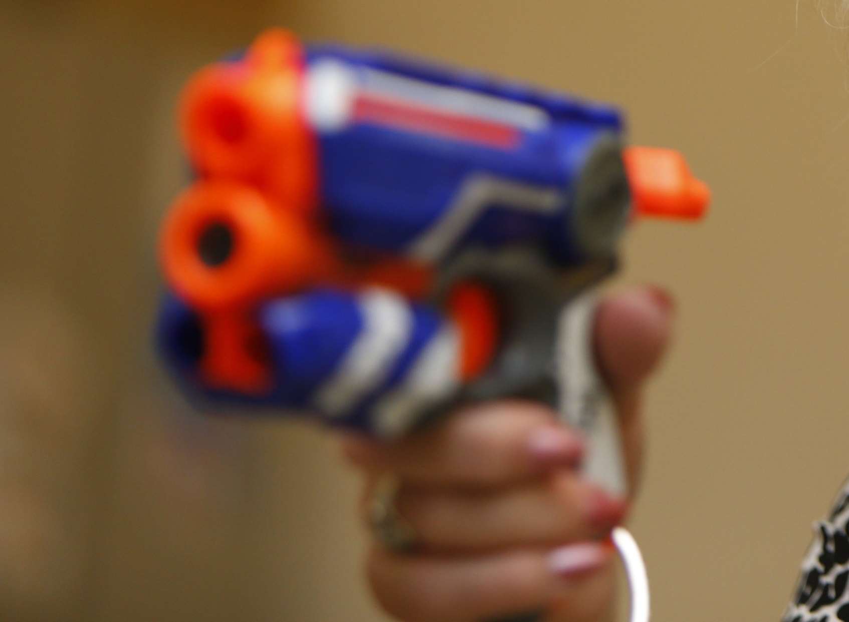 Children are being warned about using Nerf guns