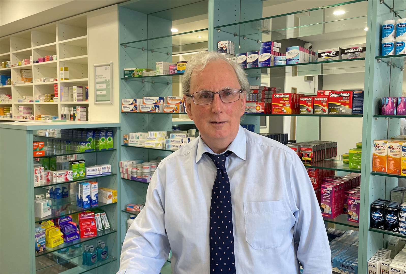 Gravesend-based pharmacist Stephen Kane. Picture: Alex Langridge