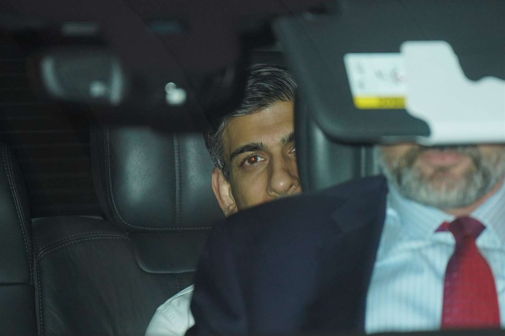 Chancellor of the Exchequer Rishi Sunak leaves the Park Plaza Hotel (Yui Mok?PA)